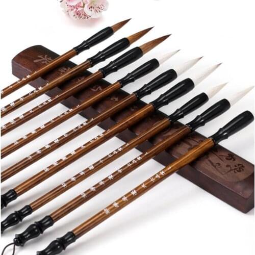 Langhao yanghao adult beginners medium small calligraphy Chinese regular script practice student Chinese painting soft brush