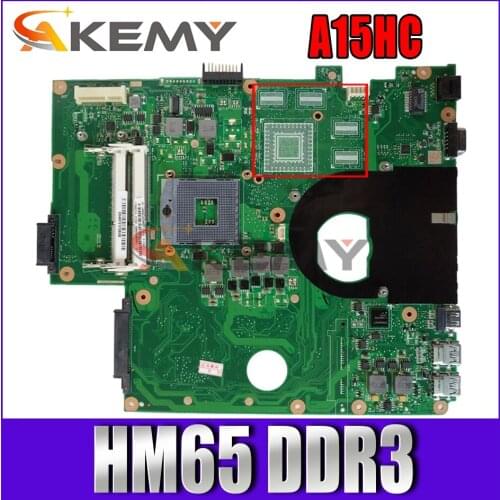 A15HC laptop Motherboard For A15HC REV2.1 system mainboard HM65 DDR3 Fully Tested 100% test work