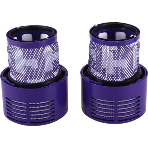 Washable Filter Unit for Dyson V10 SV12 Cyclone Animal Absolute Total Clean Vacuum Cleaner (Pack of 2)
