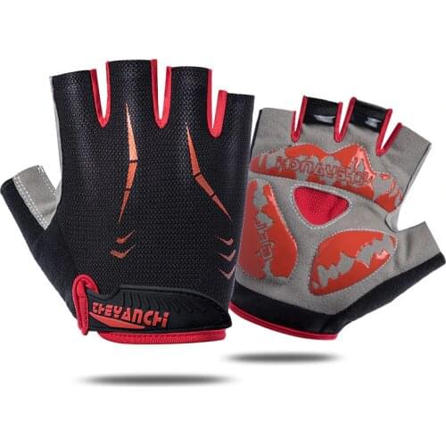 Weightlifting Half Finger Gloves Outdoor Sports Riding Anti Slip Glove