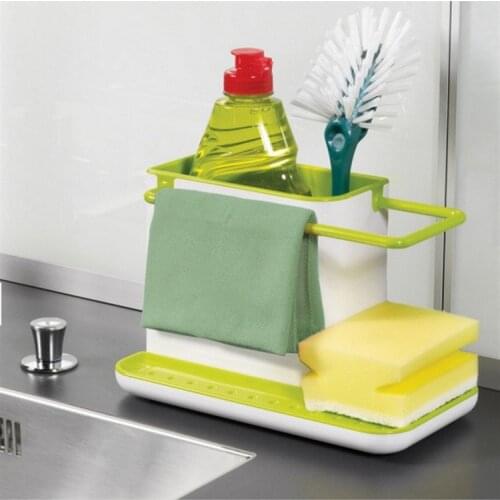 Dish Racks Kitchenware Shelves Sponge Drain Storage Dishcloth Racks Racks Countertop Storage Artifact