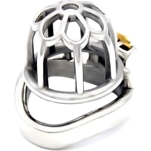 Sex shop high quality Stainless Steel Male Chastity Device Cock Cage penis Lock Sleeve adult erotic Sex Toy For Men Bondage BDSM