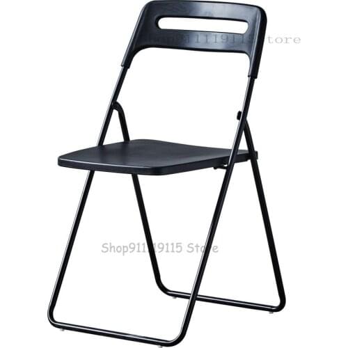 Folding Chair Household Dining Chair Chair Chair Stool Simple Computer Chair Portable Adult Training Chair Staff Chair Dormitory