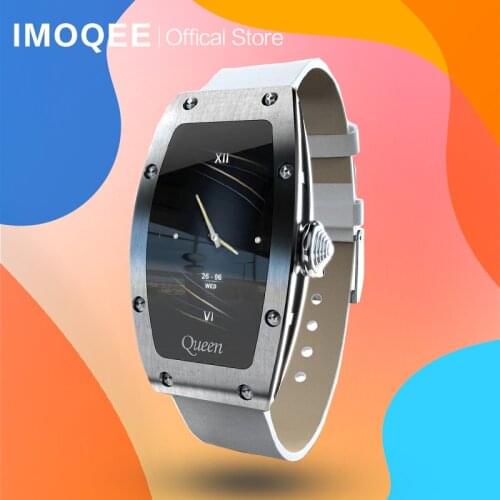 Lokmat QUEEN Fashion Smart Watch Bluetooth Calls Fitness Tracker Smart Watches Men Women Heart Rate Monitor for Android iOS