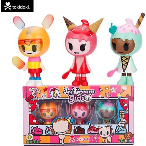 Tokidoki Genuine Ice Cream Girls Series Limited Suit Cute Action Figure Ornament Girl Birthday Gifts