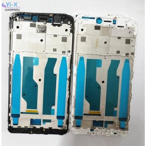 1PCS Black/Whtie for Redmi Note4X Front LCD Housing Middle Faceplate Frame Bezel Replacement Parts for Xiaomi Redmi Note 4X
