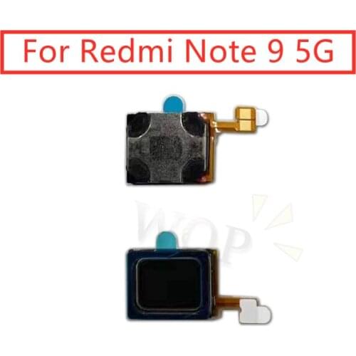 2pcs for Xiaomi Redmi Note 9 5G Earpiece Speaker Receieve Flex Cable Cell Phone Module Replacement Repair Spare Parts