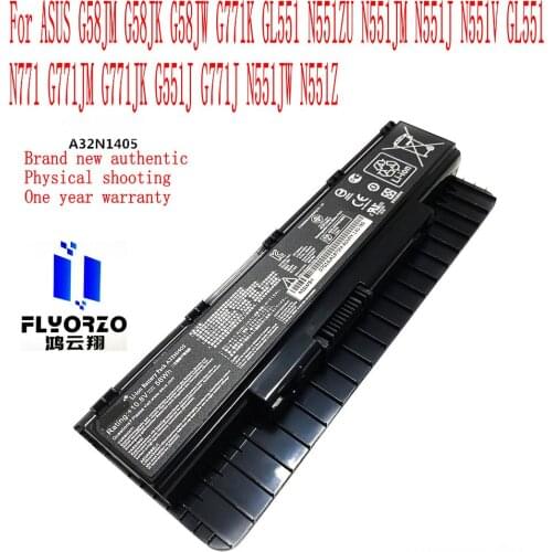 100% Brand new 56WH/5200mAh A32N1405 battery For ASUS G58JM G58JK G771K N551ZU N551JM N551J N551V GL551 G771JK G551J G771 Laptop