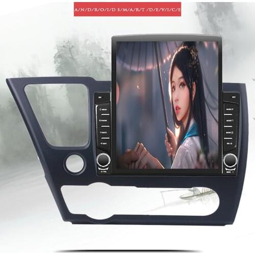 Android 10.0 Car Radio Multimedia Player GPS Stereo For Honda CIVIC Hatchback 2012-2017 Auto Video Out OBD NO DVD Head Unit