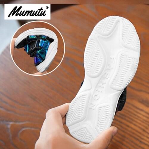 Odorless soft standard size children like girls breathable anti-wear casual light Girls summer scandals MM1833