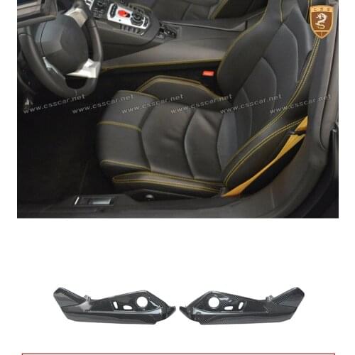 CSSYL High Quality Dry Carbon Fiber Seat Side Panel For Aventador LP700 Interior Trim Car Accessories Decortation fit for lp700