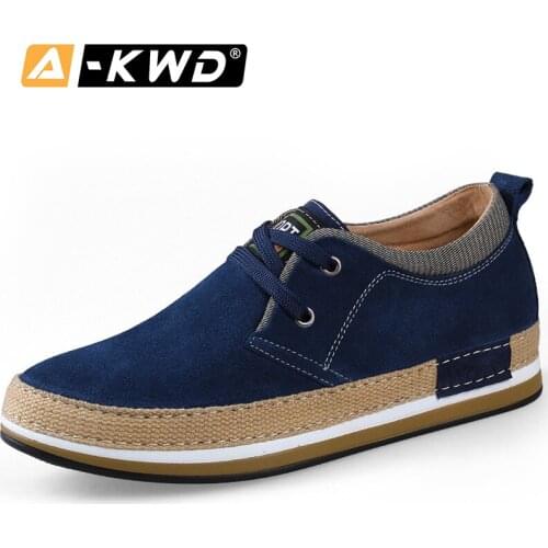 Fashion shoes 2019 Leather Sneakers Man Height Increase 7.1 CM Mans Shoes Merkmak Mens Leather Shoes Genuine Mocacines Hombre 37