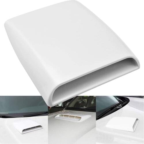 Air Flow Vent Cover Universal Car Decorative Intake Hood Scoop Vent Turbo Bonnet Cover Car Styling Air Outlet Covers Car Parts