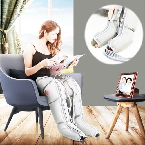 The EMS foot massager can promote blood circulation and knead leg muscles, relax the arm waist massager, and reduce weight