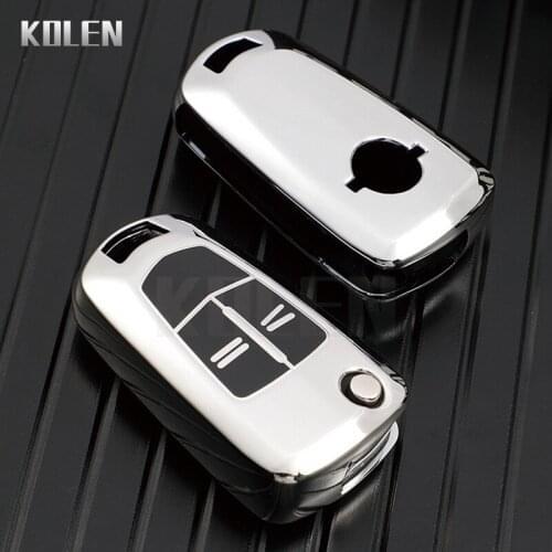 Soft TPU Car Remote Key Case Cover Fob For Vauxhall Opel Corsa D Astra H Vectra Signum Badge Emblem Meriva Protect Holder Shell