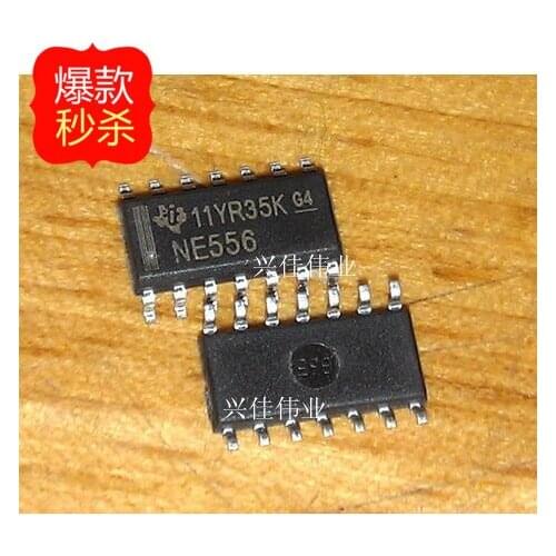 10PCS The new double-precision timer NE556 NE556DR SOP14 IC