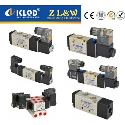 3A reversing pneumatic valve of pneumatic solenoid valve two single and double electric pneumatic components