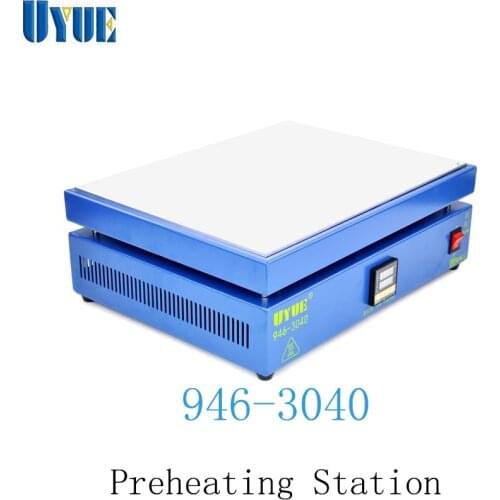 UYUE 946-3040 300mm*400mm Preheating Station for IC, Tablet PC, Phone Repair Preheating BGA Repair