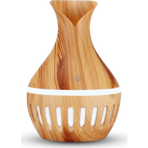USB Electric Air Humidifier Mini Wood Grain Aroma Diffuser Essential Oil Aromatherapy Cool Mist Maker Diffuser Aromatherapy