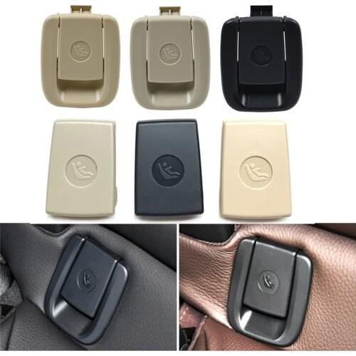 Interior Car Rear Children Safety Seat Anchor ISOFIX Button Connector Cover For BMW 2S F45 F46 X1 F48 F49 X2 F39