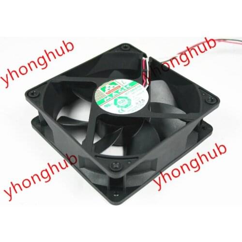 MAGIC MGT12048UB-R38 AC 48V 0.6A 3-wire 120X120X38mm Server Cooling Fan