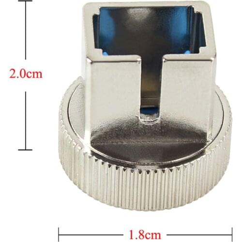 High Quality 5PCS M16 SC 2.5MM Fiber Optic Meter sconnector Optical fiber power meter SC-SC adapter Free shipping