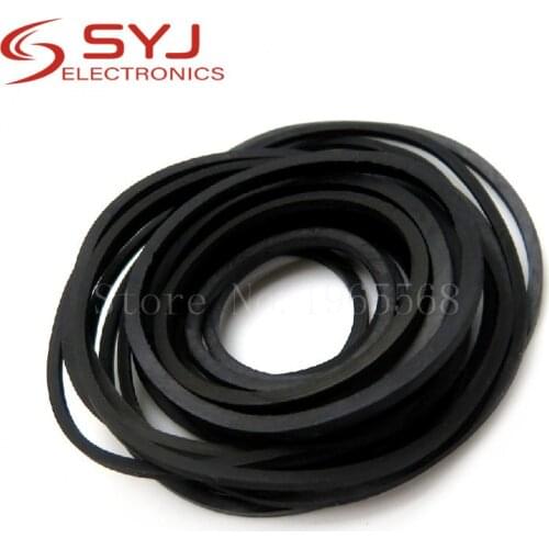1pack Mix Cassette Tape Replacement Rubber CD DVD Cassette Tape Recorder Turntable Strap Belt For CD-ROM Video Machines 1*1mm