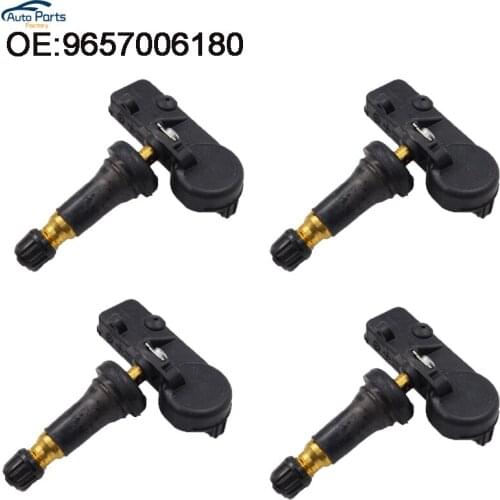 4 PCS New High Quality TPMS Tire Pressure Sensor Fits For Peugeot Citroen 9657006180