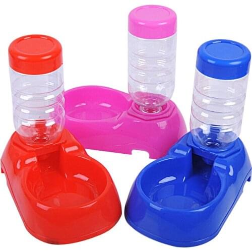 Automatic Pet Feeder Water Dispenser Bottles Water Bowl for Dogs Cat Dog Drinker Automatic Food Bowl Pet Products