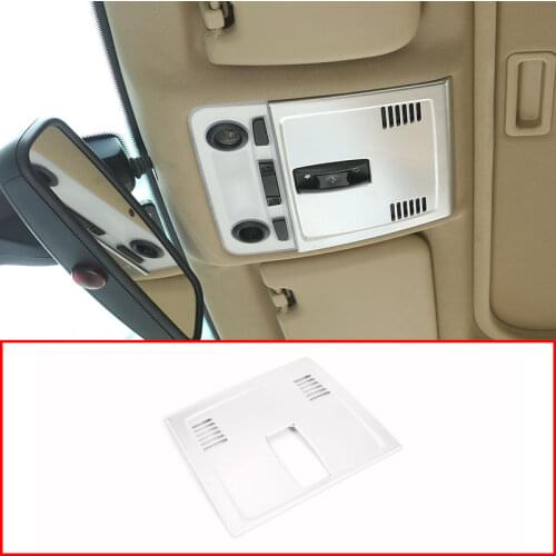 Car Accessories ABS For BMW E90 3 Series 2005-2012 Car Front Roof Reading Lamp Decoration Cover Trim 1 PCS