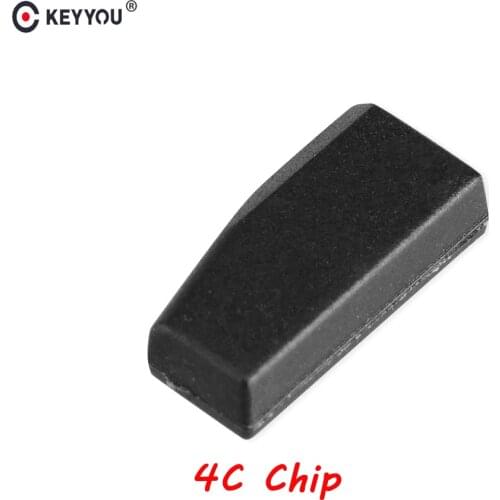 KEYYOU 4C Transponder Chip Blank ID 4C Carbon Car Key Chips Not Coded ID4C For Toyota Camry Prado Corolla Crown Ford 2005-2011