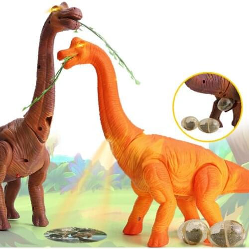 Electronic Egg Laying Walking Dinosaur Projection Moving Tail Model Kid Toy Gift New Cute Children Toys Birthday Gift