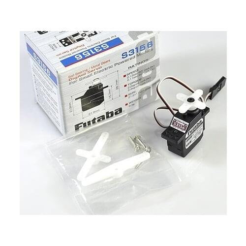 Futaba metal gear digital subminiature servo S3156 for RC fixed wing / glider aircraft model accessories