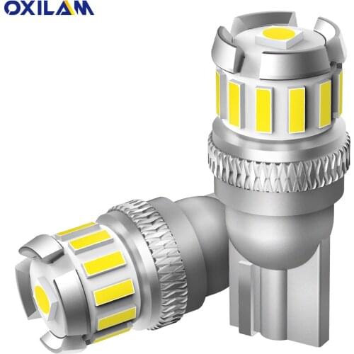 2x T10 W5W LED CANBUS Clearance Parking Light WY5W 168 194 Bulb For Audi A6 C5 C6 C7 A3 8P 8V B5 B6 B7 B8 A7 A8 Q3 Q5 Q7 TT R8