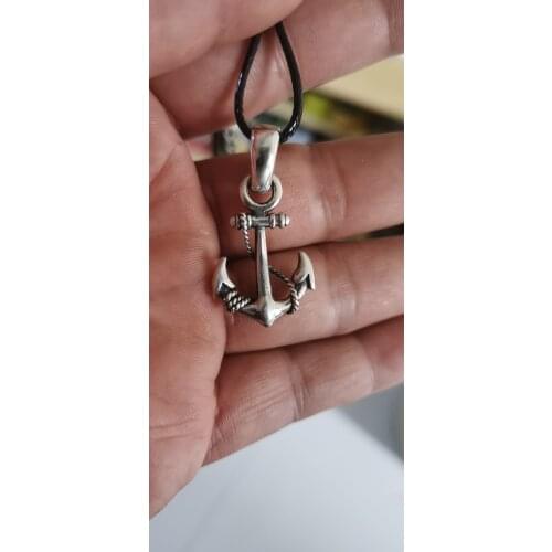 Made in Thailand Thai Silver 925 Silver Vintage Classic Personalized Fashion Anchor Pendant