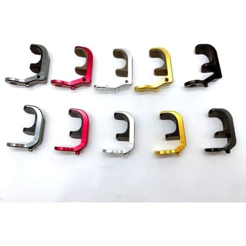 Folding Bike Fork Hook Aluminum Alloy E-type Pothook Used For Brompton Multi-S BMX Bicycle Parts Ultralight Hanging Buckle