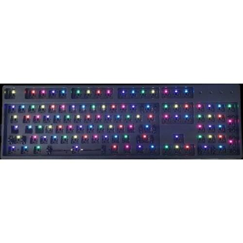 Interchangeable Bluetooth keyboard RGB104BT, DIY box board, PCBA stabilizer, Cherry MX switch, mechanical keyboard