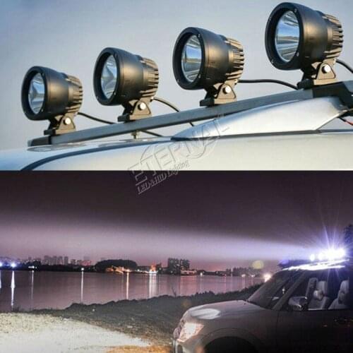 12x 25W led work lights 12v spotlight additional lighting for auto offroad accessories 4x4 car pick up trucks ATV UTV