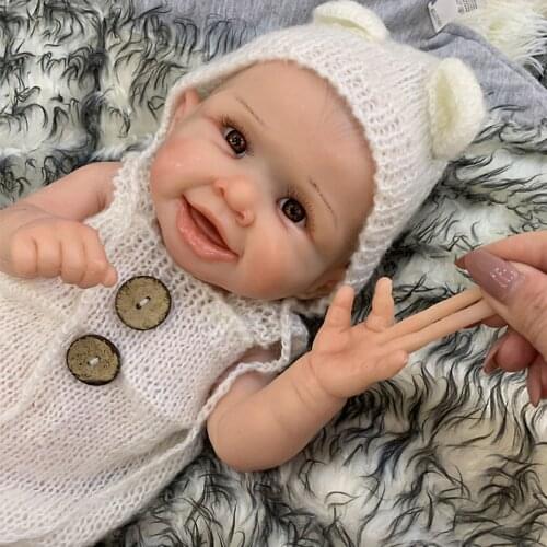 19" Silicone Doll Soft Girl-Full Body Baby -Collection Newborn - Reborn From OtardDolls