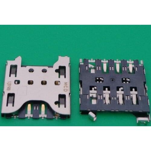 2pcs SIM Card Reader Holder Tray Slot For Blackberry Q10 Z10 sim card reader socket