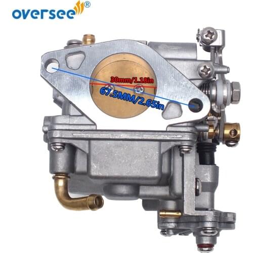 853720T15 Carburetor For Mercury Mariner Outboard Motor 4-stroke 15HP 853720T21 8M0109535