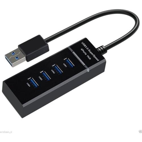 ANPWOO USB3.0 4-port HUB Hub Computer Multi-interface Distributor One for Four Expansion Super High Speed 5G Support USB2.0/1.1