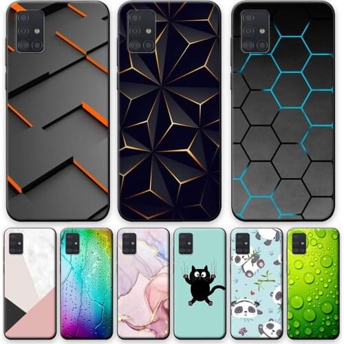 For Samsung A51 Case 4G Soft Back Cover For Samsung A51 Case 5G Silicone Phone Case For Samsung Galaxy A51 4G 5G Fashion Shell