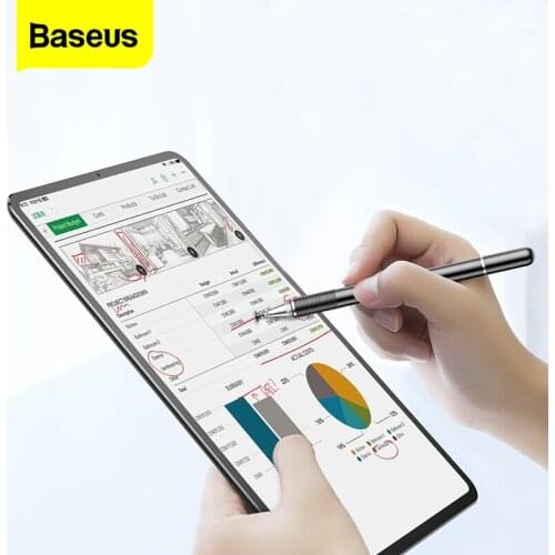 Baseus Capacitive Stylus Touch Pen For Apple iPhone Samsung iPad Pro PC Tablet Touch Screen Pen Mobile Phones Stylus Drawing Pen