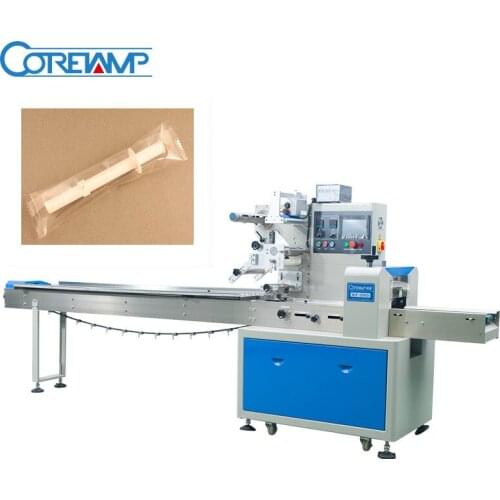 Disposable Medical Syringe Flow Wrapper Packing Machine