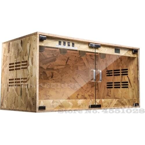 Climbing Pet Feeding Box Hedgehog Lizard Chameleon Live Pet Insulation Incubator Reptiles Breeding Incubators Box