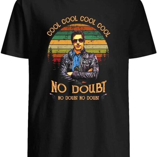 Cool No Doubt Brooklyn 99 Comedy tv Movies Detective Jake Peralta Amy Santiago Gift GraphicT Shirt