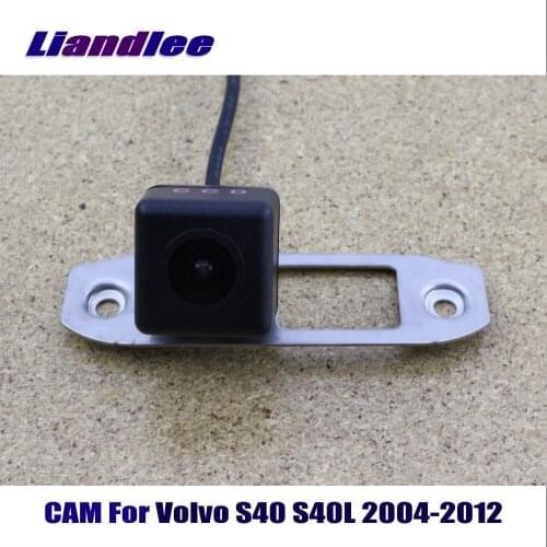 Liandlee CAM Car Reverse Reversing Parking Camera For Volvo S40 S40L 2004-2012 / Rearview Backup Camera HD CCD Night Vision