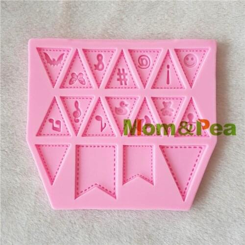 Mom&Pea 1201 Free Shipping Symbols Silicone Mold Cake Decoration Fondant Cake 3D Mold Food Grade