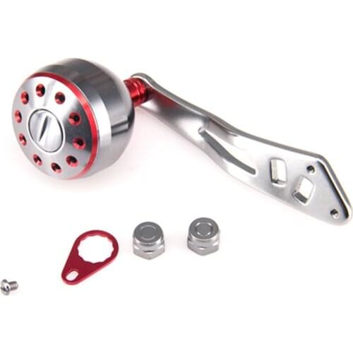 Metal Fishing Reel Handle for Baitcast Reels Replacement Parts CNC Grip and Accessories 4*7 5*8 Mm Shimano Daiwa Abu